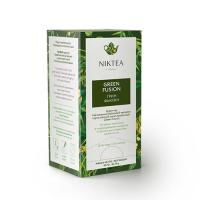Чай зеленый Niktea Green Fusion, пакетики 25x1.75 гр. Чай зеленый Niktea Green Fusion, пакетики 25x1.75 гр.