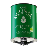 Кофе в зернах Molinari CINQUESTELLE BIO ORGANIC Пять звезд Био Органик, б/3кг Кофе в зернах Molinari CINQUESTELLE BIO ORGANIC Пять звезд Био Органик, б/3кг