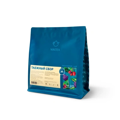 Чай черный Niktea Taiga Berries, ароматизированный, 250 гр. Чай черный Niktea Taiga Berries, ароматизированный, 250 гр.