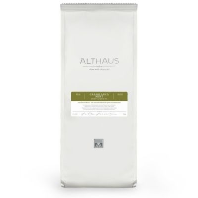 Чай зеленый Althaus Casablanca Mint ароматизированный, 150гр Чай зеленый Althaus Casablanca Mint ароматизированный, 150гр