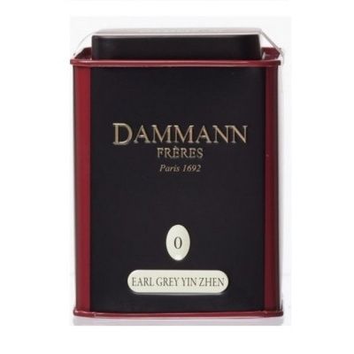 Чай черный Dammann The Earl Grey Yin Zhen (Эрл Грей Инь Жень), крупнолистовой, ж/б, 100 г.
