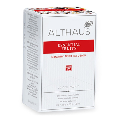 Чай фруктовый Althaus Essential Fruits пакетики 20x2,5гр. Чай фруктовый Althaus Essential Fruits пакетики 20x2,5гр.