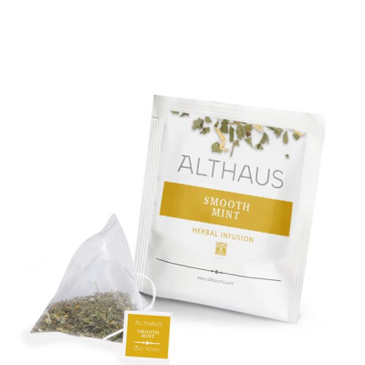 Чай травяной Althaus Smooth Mint в пирамидках 15x2,75гр. Чай травяной Althaus Smooth Mint в пирамидках 15x2,75гр.