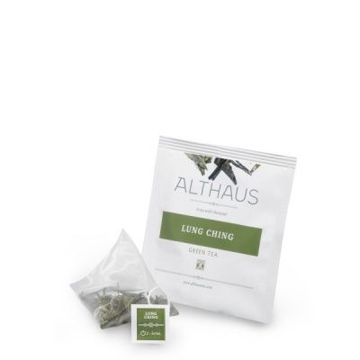 Чай зеленый Althaus Lung Ching в пирамидках 15x2,75гр. Чай зеленый Althaus Lung Ching в пирамидках 15x2,75гр.