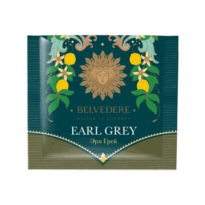Чай черный Belvedere Earl Grey в пирамидках 100x3гр.