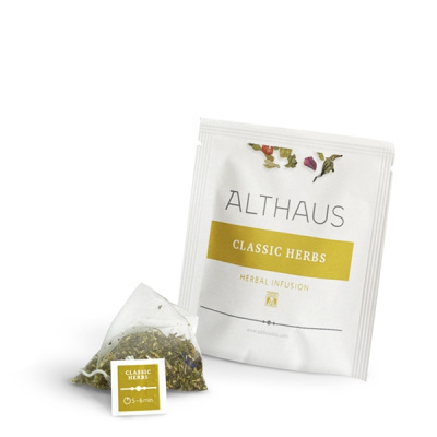 Чай травяной Althaus Classic Herbs в пирамидках 15x2,25гр. Чай травяной Althaus Classic Herbs в пирамидках 15x2,25гр.