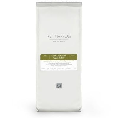 Чай зеленый Althaus Royal Jasmine Chung Hao ароматизированный, 250гр Чай зеленый Althaus Royal Jasmine Chung Hao ароматизированный, 250гр