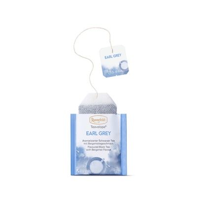 Чай черный Ronnefeldt Teavelope Earl Grey (Эрл Грей), со вкусом бергамота, пакетики 25x1.5 гр.