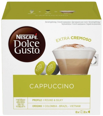 Кофе в капсулах Dolce Gusto Cappuccino, 16 шт.