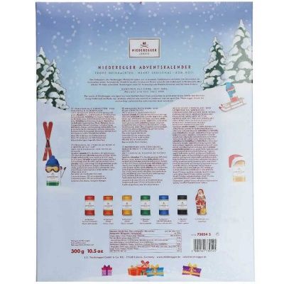 Niederegger Рождественский календарь Зимняя классика, 300 гр.
